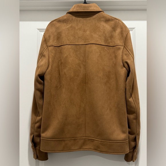 ZARA Faux Suede Jacket Men Sm - Picture 3 of 10